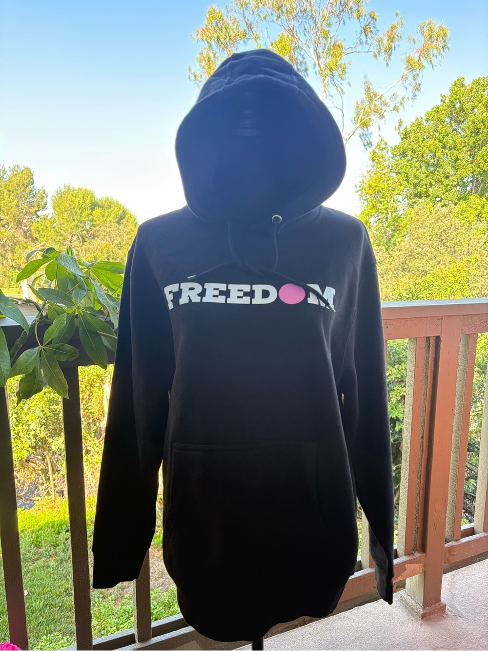 Kesha Records FREEDOM Hoodie Black Size Medium